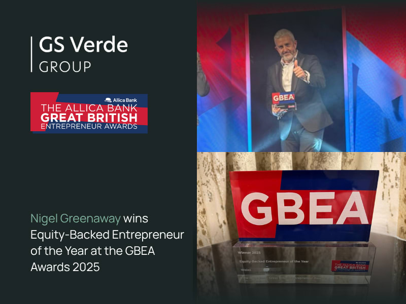 CEO Nigel Greenaway Wins Equity-Backed Entrepreneur of the Year at Great British Entrepreneur Awards