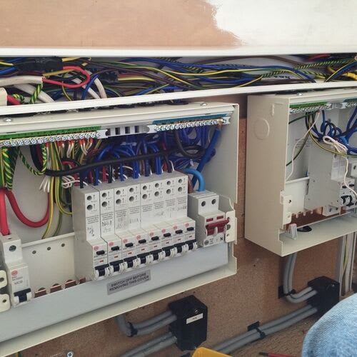 Chase Farm Electrical professional testing domestic wiring for EICR compliance\r\n
