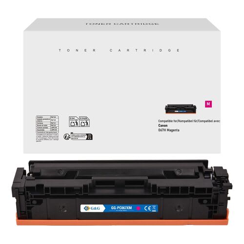 Canon 067H Magenta Compatible Toner