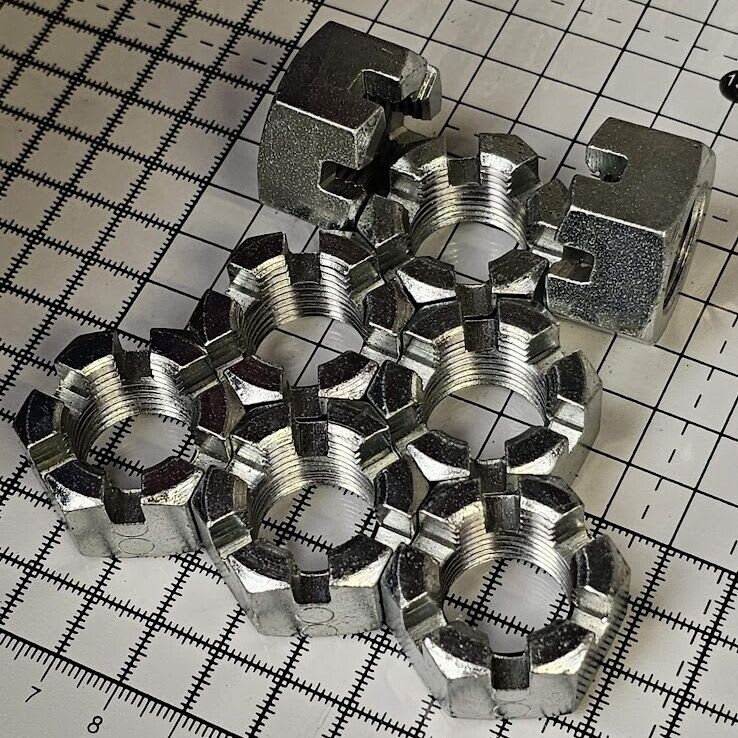 Slotted nuts