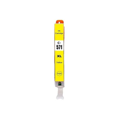 Canon CLI-571XL Yellow Compatible Ink Cartridge