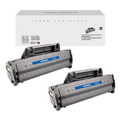 Samsung MLT-D111S Black Compatible Toner Twin Pack