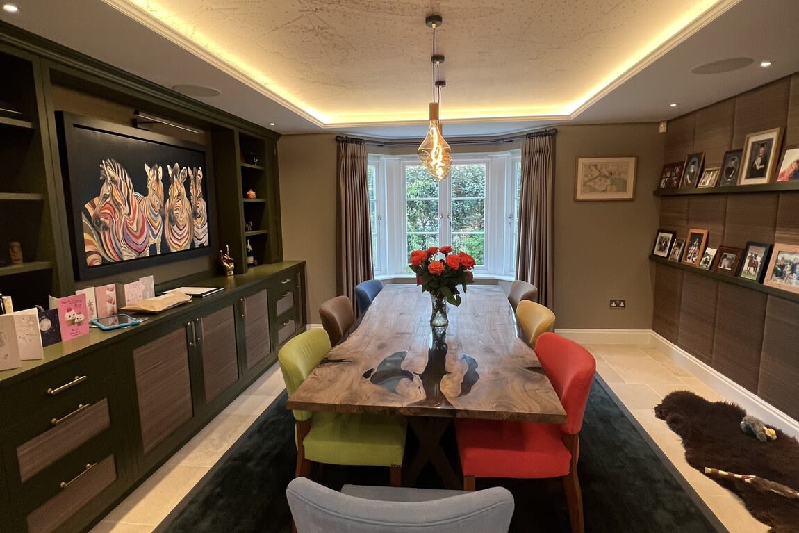 Domestic lighting installation – LED upgrades, down lighting, and smart controls for businesses in Hampshire.