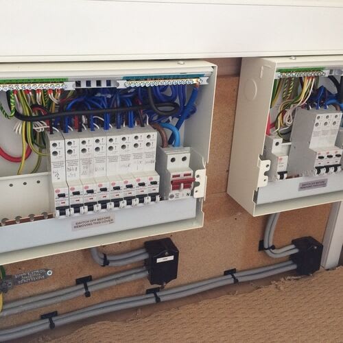 EICR inspection in a family home by a Chase Farm Electrical expert