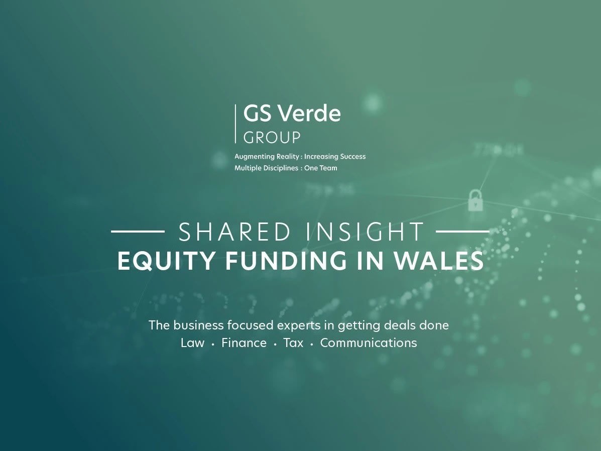 News | GS Verde Corporate Finance | Raising investment Wales &amp;amp; South West | Acquiring a business Wales &amp;amp; South West	 | Selling a business Wales &amp;amp; South West