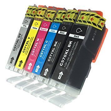 CC-PGI-570PGBKXL 6packset (570) (570XL)