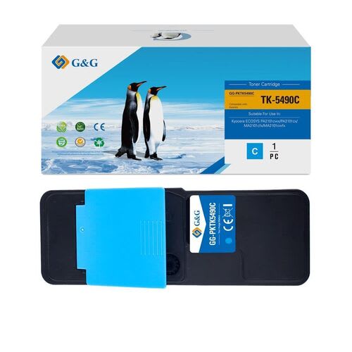 Premium TK-5490 Cyan toner