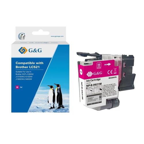 Compatible LC-521 Magenta (LC521)