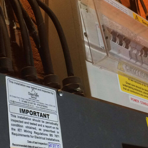 Professional Electrical Services in the UK - Chase Farm Electrical