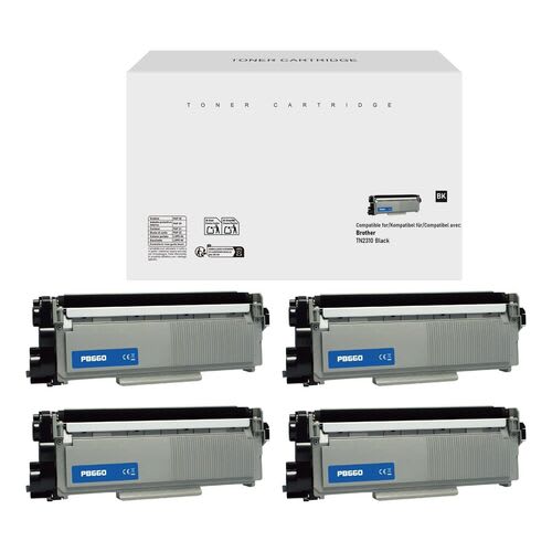 Brother TN2310 Black Compatible Toner 4-Pack