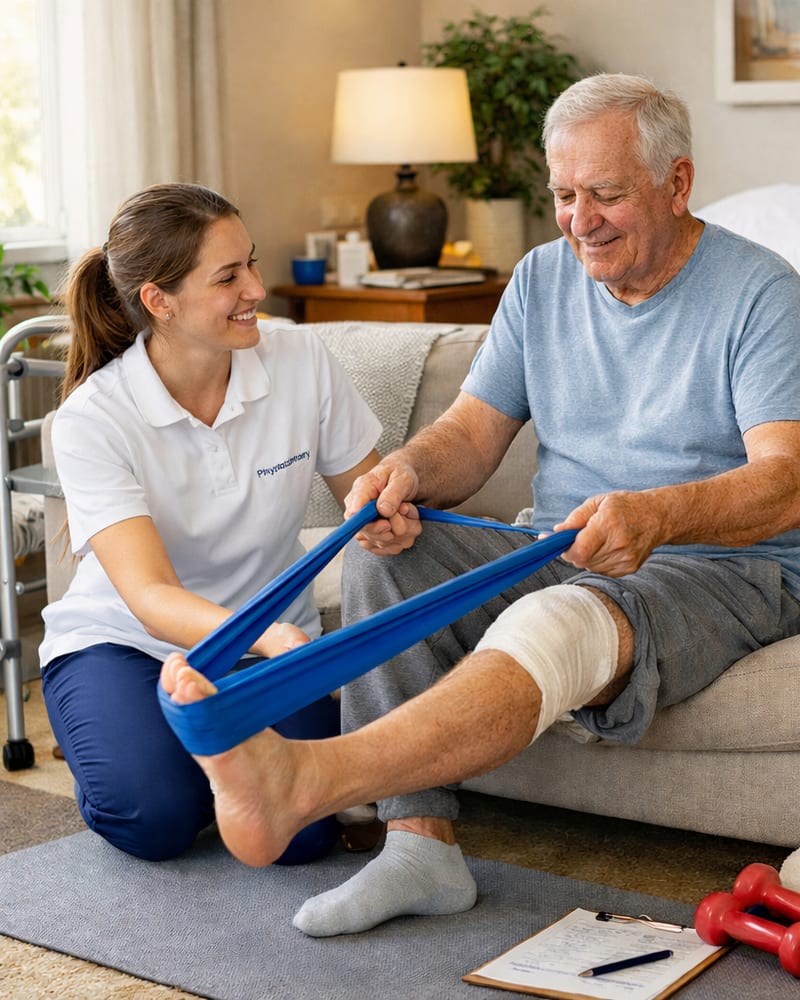 Physiotherapy After Hospital in Colchester | Safe Recovery at Home