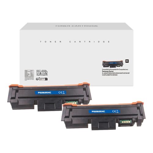 Samsung MLT-D116L Black Compatible Toner Twin Pack