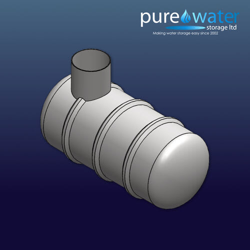 PU-P-3000-HVY Underground Potable Water Tank 3000L (Heavy Duty)
