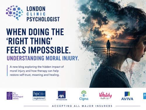The Psychology of Moral Injury | London Psychologist Clinic | Chartered London Psychologist | CBT Coaching Harley Street | Psychology Counselling Harley Street