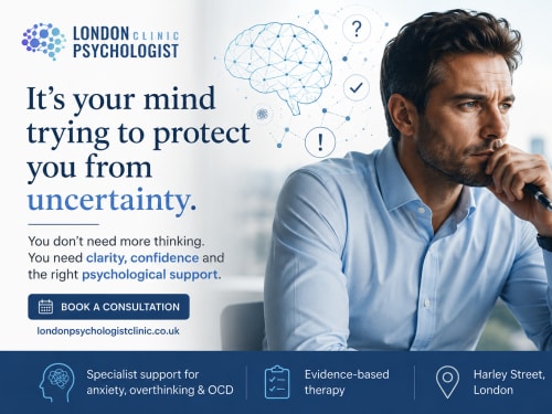 Why Some Minds Cannot Switch Off | London Psychologist Clinic | Chartered London Psychologist | CBT Coaching Harley Street | Psychology Counselling Harley Street