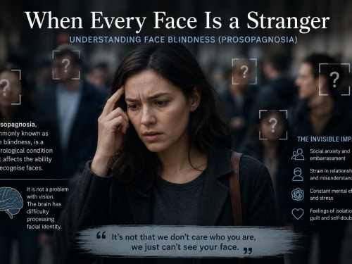 Understanding Face Blindness | London Psychologist Clinic | Chartered London Psychologist | CBT Coaching Harley Street | Psychology Counselling Harley Street