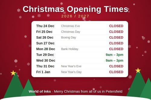 Tips/News | World of inks  | Ink shop Petersfield | Refill ink shop Hampshire | Ink cartridges Portsmouth