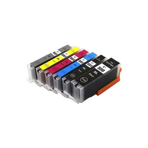 Canon PGI-550XL & CLI-551XL Compatible 6-Pack (with Grey)
