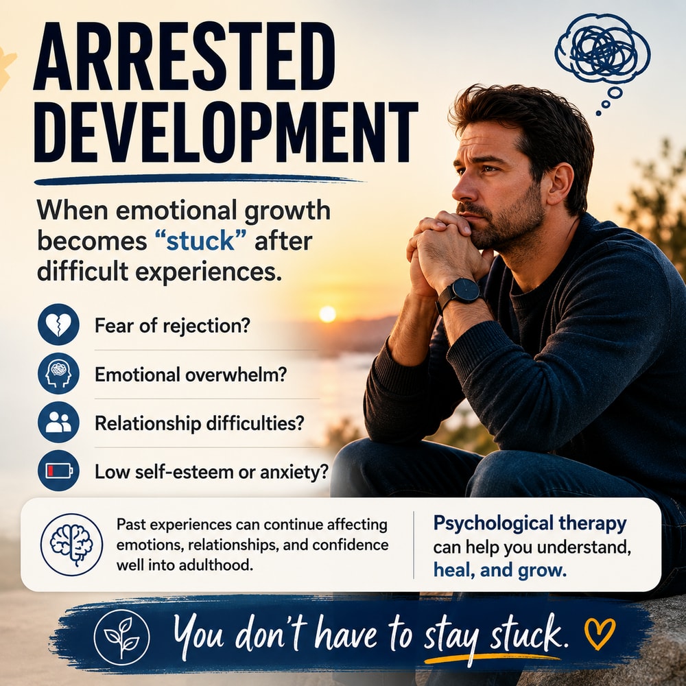Arrested Emotional Development | London Psychologist Clinic | Chartered London Psychologist | CBT Coaching Harley Street | Psychology Counselling Harley Street