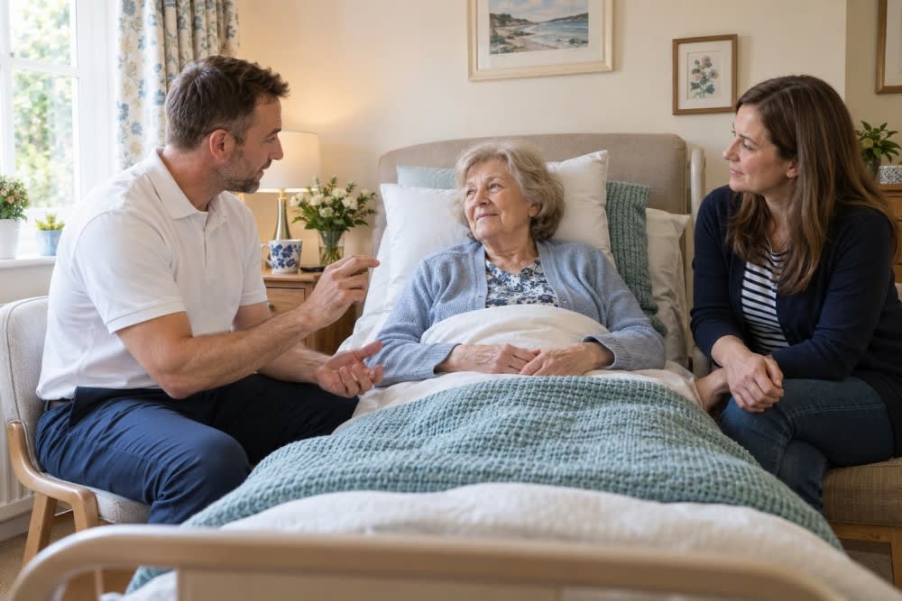 Home Physiotherapy for Someone Bedbound or Chairbound
