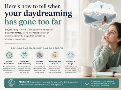 When Your Daydreaming Has Gone Too Far | London Psychologist Clinic | Chartered London Psychologist | CBT Coaching Harley Street | Psychology Counselling Harley Street