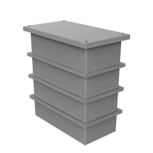 PW601.UN 600 Litre One Piece Un-insulated Tank