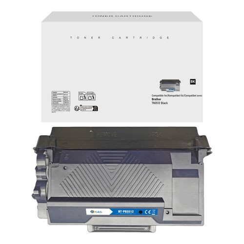 Brother TN3512 Black Compatible Toner
