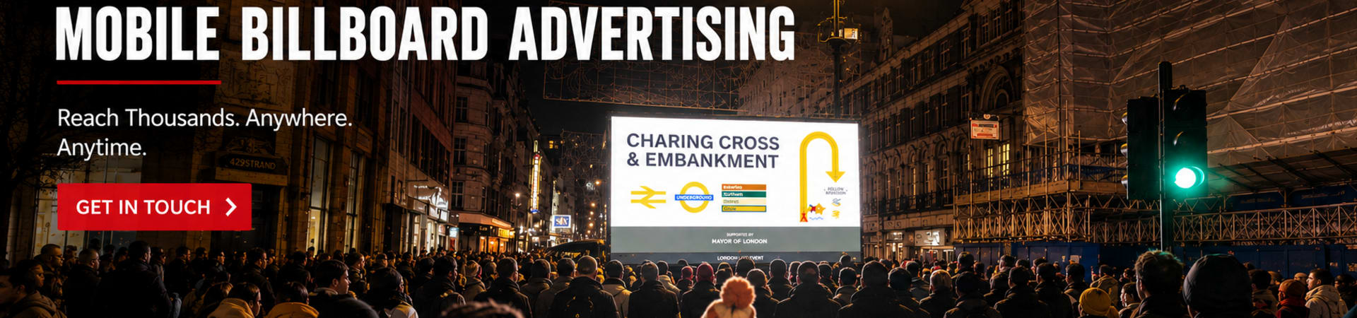 Mobile billboard advertising campaigns delivering high-impact outdoor advertising and audience engagement across the UK.