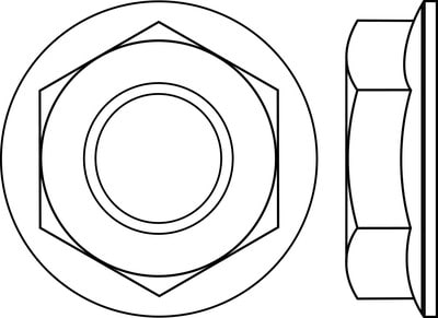 Flange Nuts Collar Nuts