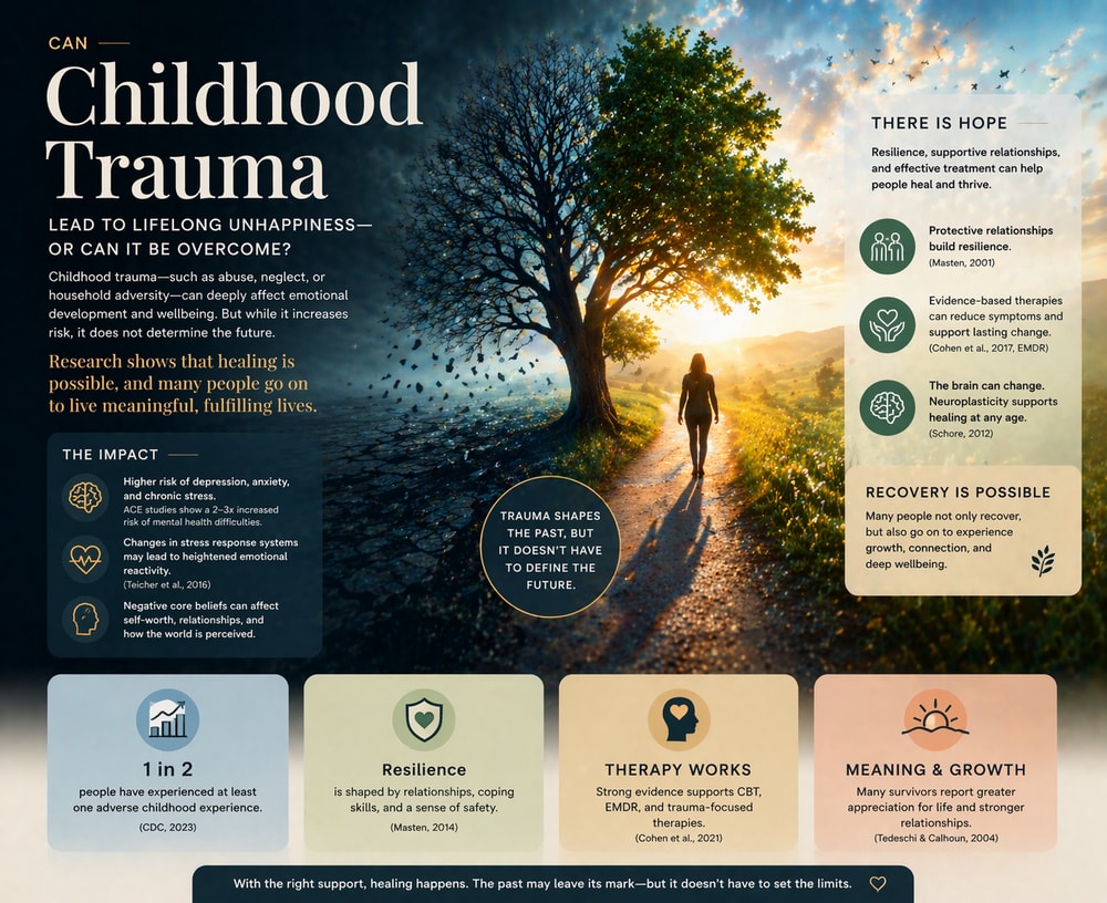 Can Childhood Trauma Lead to Lifelong Unhappiness