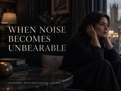 When Noise Becomes Unbearable | London Psychologist Clinic | Chartered London Psychologist | CBT Coaching Harley Street | Psychology Counselling Harley Street