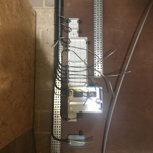 Chase Farm Electrical conducting electrical safety tests in agricultural barns.\r\n