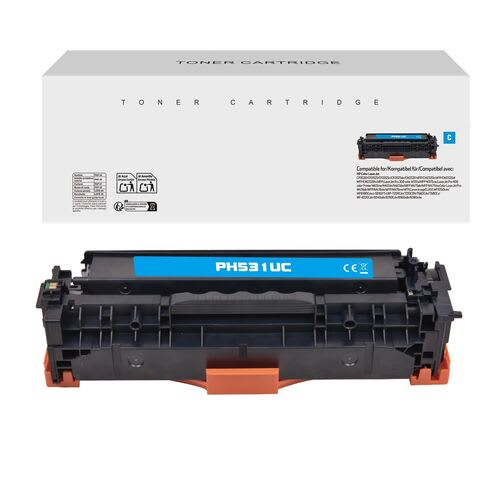 Cyan Compatible Toner for HP 304A