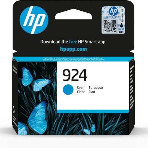 HP 924 Cyan- 4K0U3NE