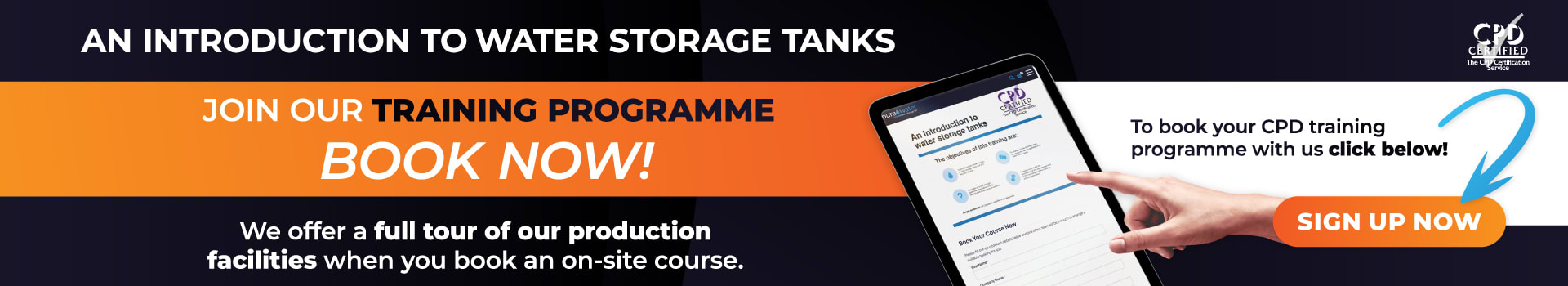 Purewater Storage Ltd | GRP | Water Storage Tanks | One piece | Two Piece | Sectional | Enclosures | Combination Units | Nationwide