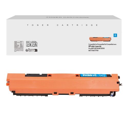Cyan Compatible Toner for HP 130A