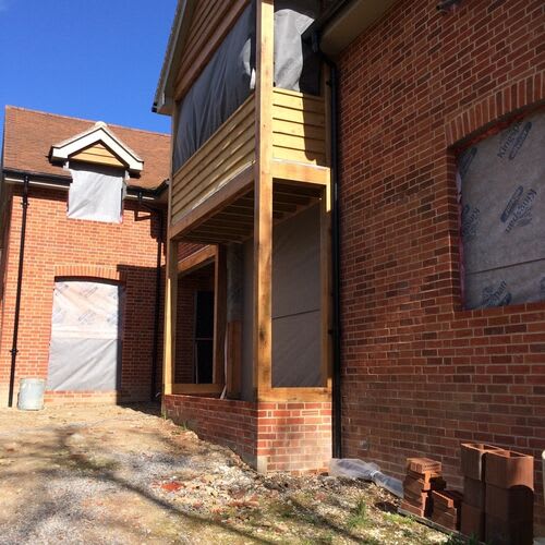 High-standard electrical works for new houses in Hampshire by Chase Farm Electrical\r\n