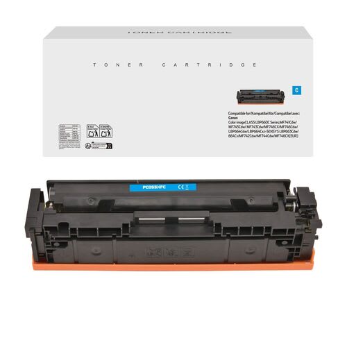 Canon 055H Cyan Remanufactured Toner