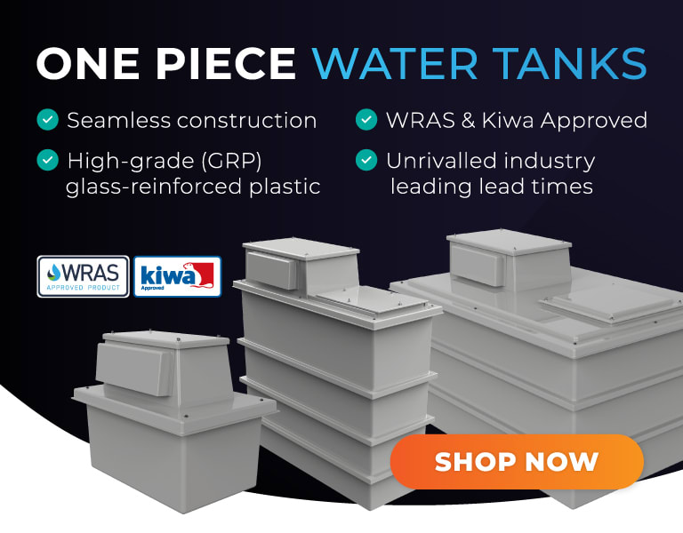 Purewater Storage Ltd | GRP | Water Storage Tanks | One piece | Two Piece | Sectional | Enclosures | Combination Units | Nationwide