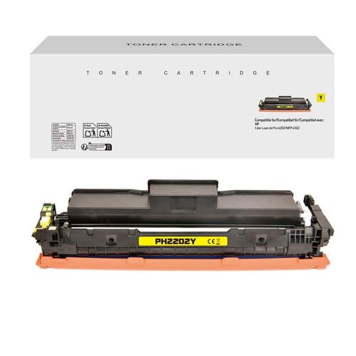 HP 220A Yellow Compatible Toner Cartridge (W2202A)