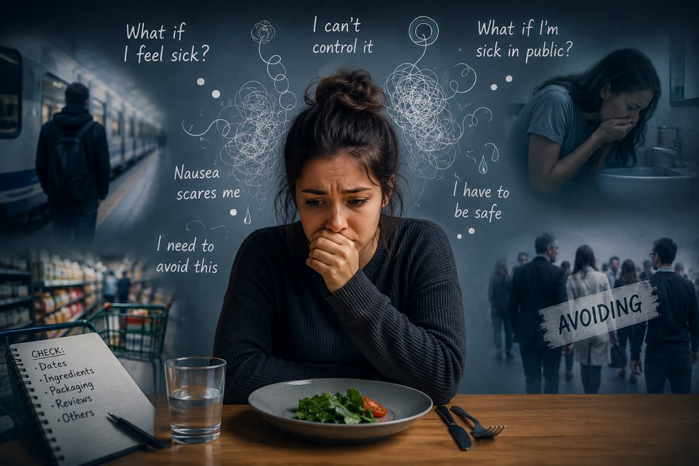 When the Fear of Being Sick | London Psychologist Clinic | Chartered London Psychologist | CBT Coaching Harley Street | Psychology Counselling Harley Street