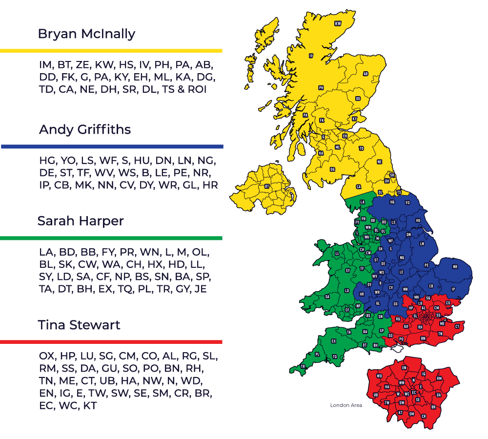Find Your Regional Sales Manager | Purewater Storage Ltd | GRP | Water Storage Tanks | One piece | Two Piece | Sectional | Enclosures | Combination Units | Nationwide