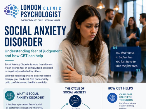 Solving Social Anxiety Disorder | London Psychologist Clinic | Chartered London Psychologist | CBT Coaching Harley Street | Psychology Counselling Harley Street