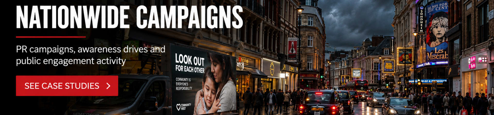 Nationwide mobile billboard campaigns helping brands reach audiences across major cities and key UK locations.