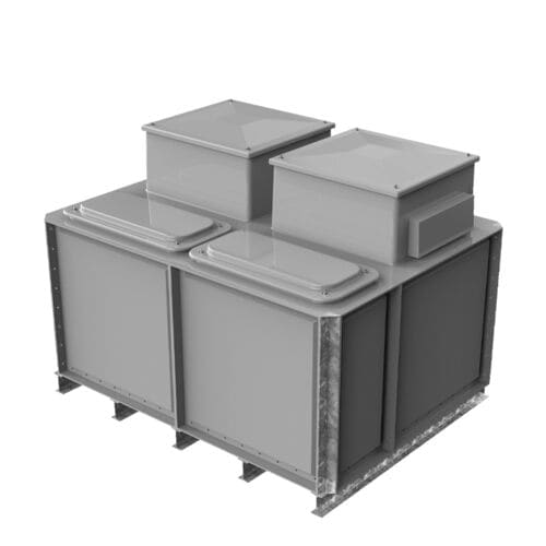 PW.2X1.5X1.IFB.DIV.AB(1+1) - 3000 LITRE DIVIDED SECTIONAL WATER TANK, INTERNALLY FLANGED BASE (IFB) C/W FVH