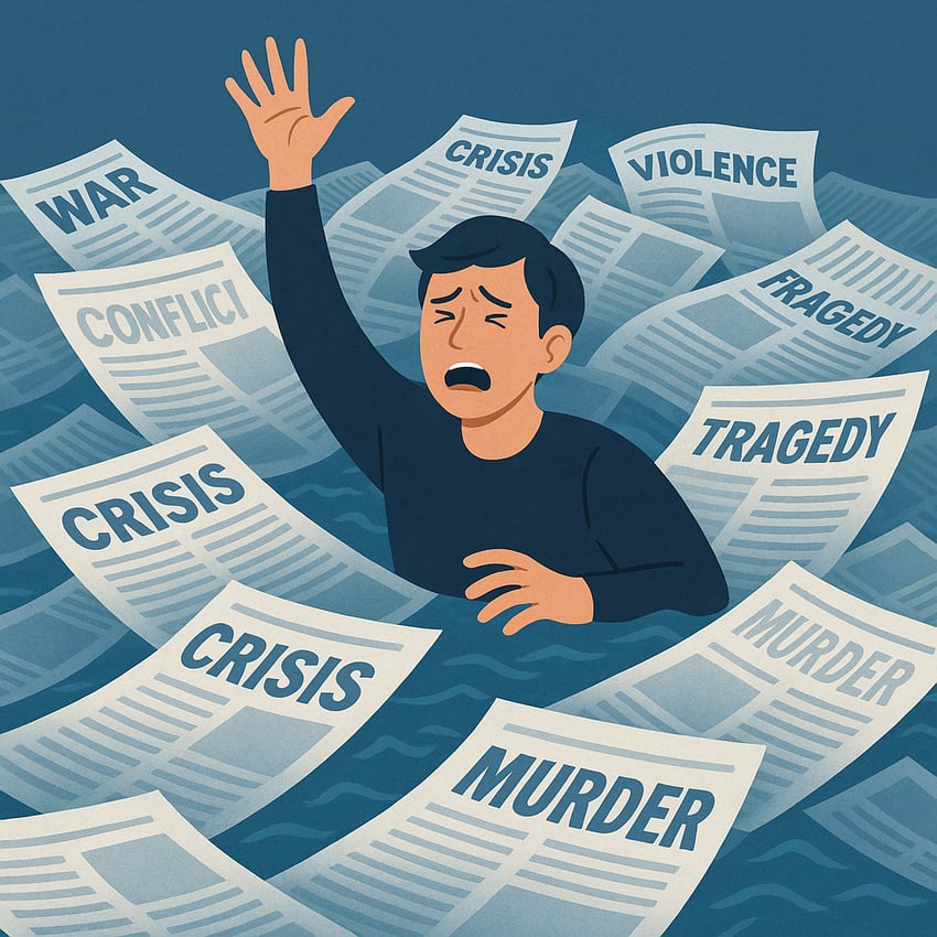 Scrolling the News: Stress, Anxiety, and Mental Health