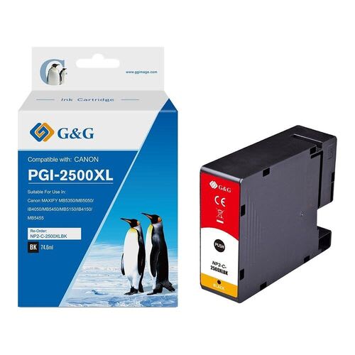 Canon PGI-2500XL Black Compatible Ink Cartridge