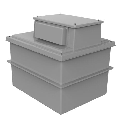 Two Piece GRP Tanks AB Air Gap