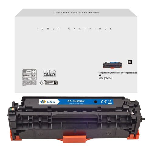 HP 305A Black Remanufactured Toner