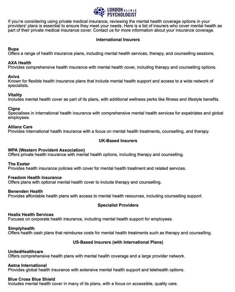 When to Utilise Mental Health Insurance Cover 